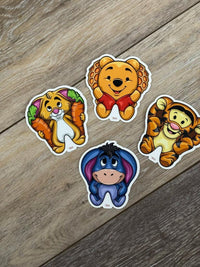 Dental Stickers | Cartoon Character Designs