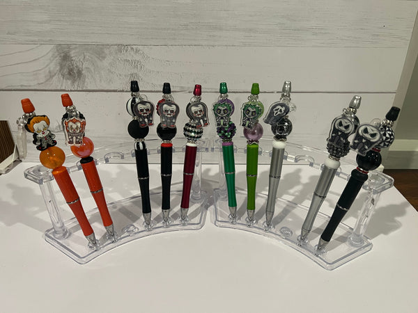 Dental Villains Pens: Freddy, Beetletooth, It, Saw, Jason, Michael,Scary