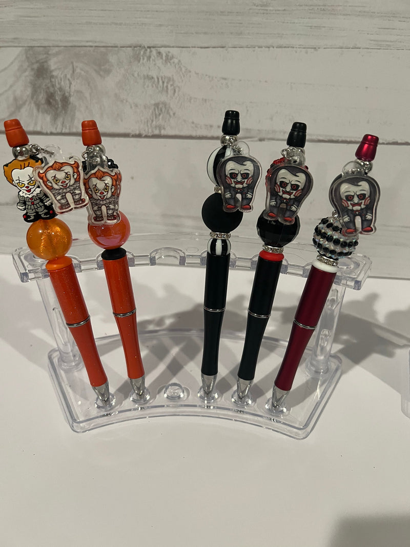 Dental Villains Pens: Freddy, Beetletooth, It, Saw, Jason, Michael,Scary