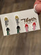 Dental Team Earrings, Tooth Earrings, Pedo Assistant Earrings, Dental Gift, Dental Gift, Tooth Studs