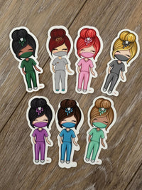 Dental Scrub Stickers | Hygienist