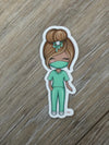 Dental Team Sticker, Dental Assistant Sticker, RDH Sticker, Dental Hygiene Sticker, Tooth Fairy, Dental Cling, Dental Hygienist Sticker