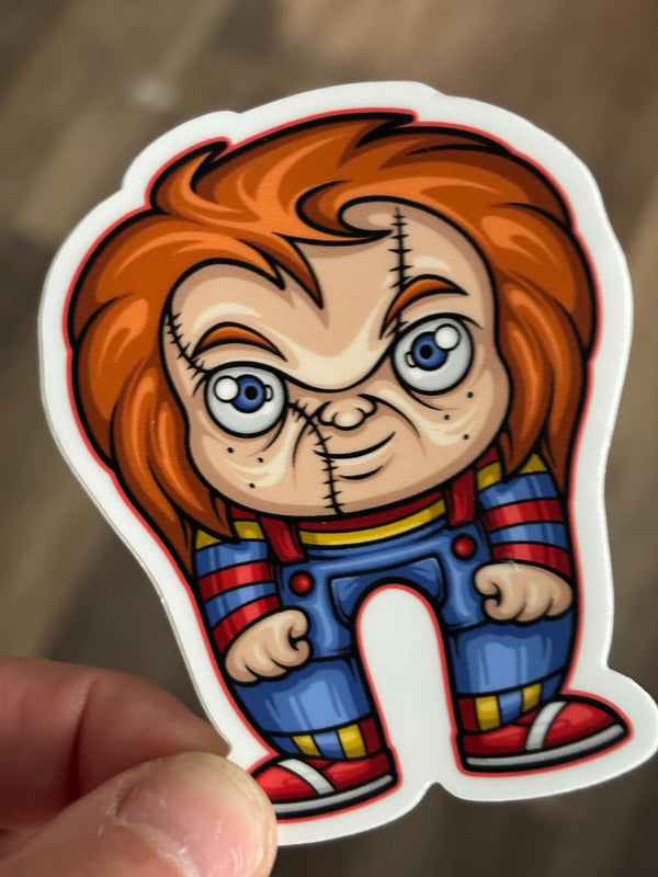 Chucky Halloween Dental Sticker