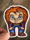 Chucky Halloween Dental Sticker