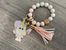 Tooth Fairy Keychain, Unicorn Keychain, Tooth Keychain, Dental Keychain, Dentist Keychain, Dental Hygienist, Tooth Keychain,