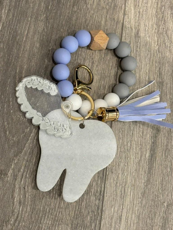 Invisalign Tooth Dental Keychain, Tooth Keychain, Teeth Keychain, Dental Hygiene Keychain, Dental Gifts, Dental Assistant, Ortho