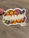 Denture Sticker, Dental Gift, Dental Cling, Tooth Sticker, Dental Assistant, Dental Hygienist, Dental Laboratory, CDT, Dental Grad