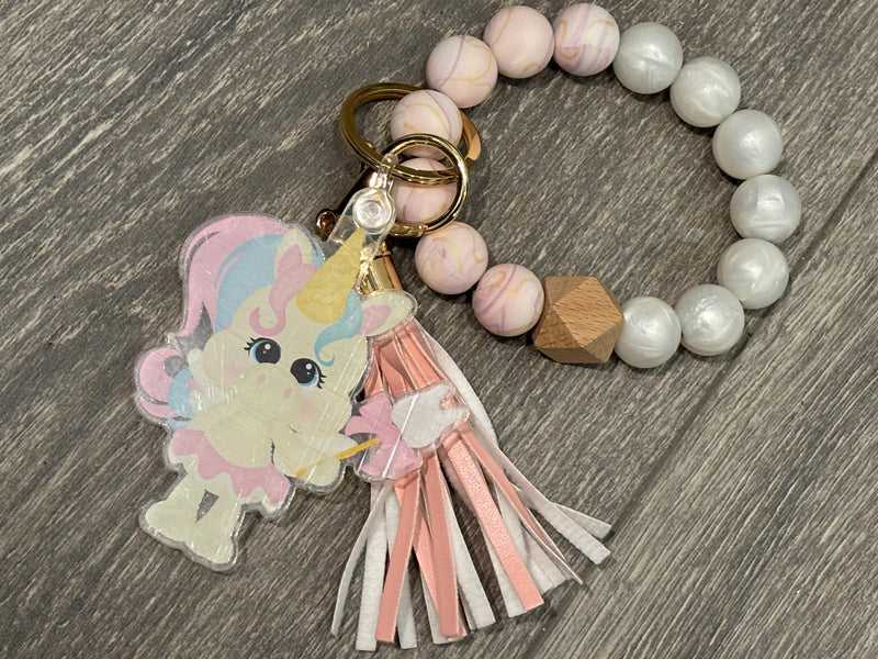 Tooth Fairy Keychain, Unicorn Keychain, Tooth Keychain, Dental Keychain, Dentist Keychain, Dental Hygienist, Tooth Keychain,