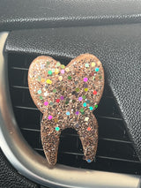 Silver and Gold Teeth Freshies, Tooth Freshener, Dental Freshie, Dental Gift, Tooth Car Freshener, Dental Car Fresheners
