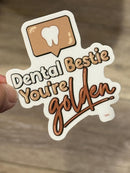 Funny Dental Sticker, Dental HYGIENIST, Dentist Car Stickers, Dental Gifts, Tumbler Stickers, Laptop Stickers, Dental Stickers, Decal