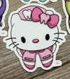 Kitty Dental Hygienist, Hello Car Tooth Sticker, Dental Assistant, Dental Cat Student, Hygienist Sticker, Teeth Sticker, RDH Sticker