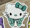 Kitty Tooth Sticker