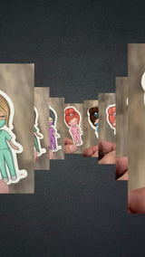 Dental Team Stickers