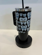Ortho Assistant, Dental Braces Tumbler, Gift for dental assistant, Gift for dentist, Dental Tumbler, Dental Stanley, Orthodontics