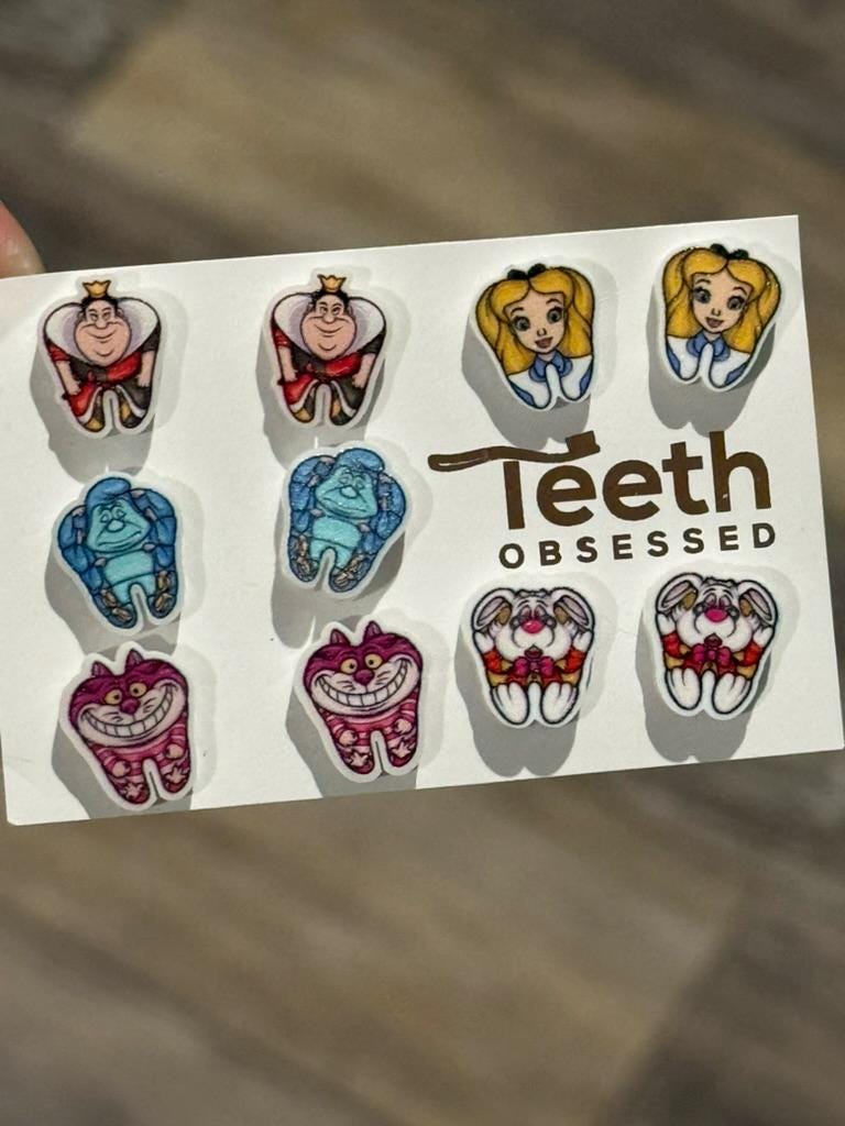 Dental Earrings, Tooth Earrings, Dental Gift, Dental Assistant, Dental Hygiene, Dental Hygienist, Teeth Earrings