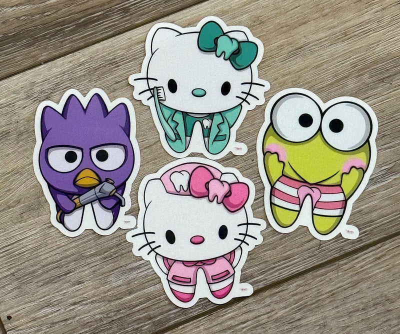 Kitty Tooth Sticker