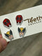 Dental Hero, Tooth Super Hero, Dental Earrings, Tooth Heros, Tooth Earrings, Dental Appreciation, Pediatric Dental