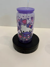 Dental Kitty Iced Coffee Tumbler, Hygienist Cup, Gift for Dental Assistant, Fun Drinkware, Pediatric Teeth, Tooth Cat, Hello Dental