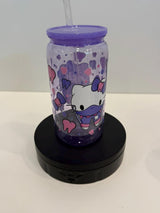 Dental Kitty Iced Coffee Tumbler, Hygienist Cup, Gift for Dental Assistant, Fun Drinkware, Pediatric Teeth, Tooth Cat, Hello Dental