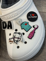 Dental Shoe Charms| Tooth Shoe Charms| Shoe Charms for Dental Office | Dental Staff Shoe Charms | Dental Hygienist, Dental Assistant