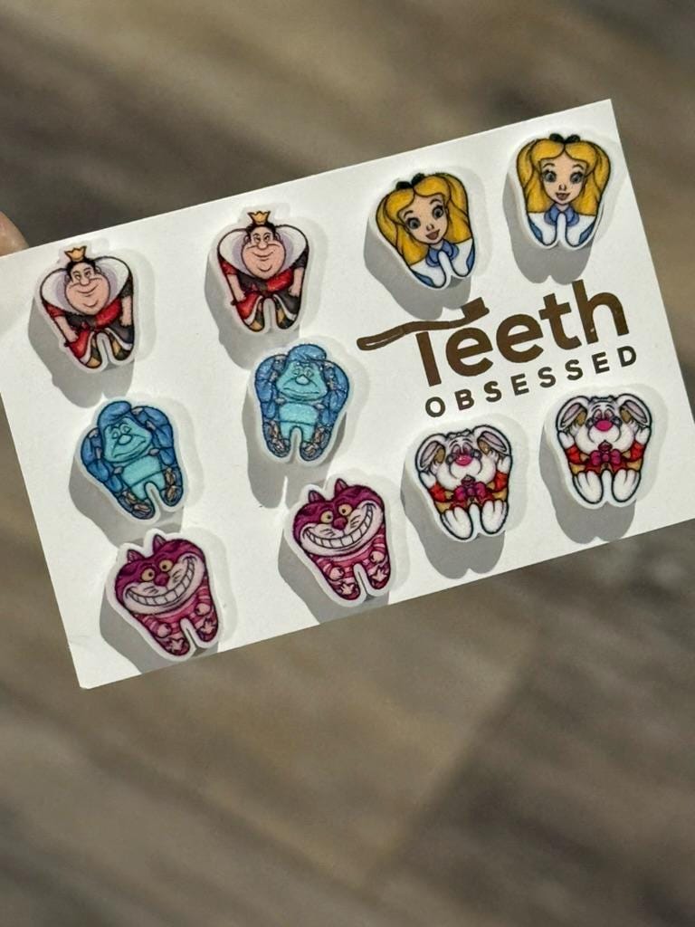 Dental Earrings, Tooth Earrings, Dental Gift, Dental Assistant, Dental Hygiene, Dental Hygienist, Teeth Earrings