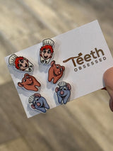 Dental Earrings, Dental Assistant, Pedo Assistant, Dental Hygienist, Teeth Earrings, Tooth Earrings, Dental Gift, Dental Hygiene