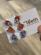 Dental Earrings, Dental Assistant, Pedo Assistant, Dental Hygienist, Teeth Earrings, Tooth Earrings, Dental Gift, Dental Hygiene
