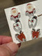 Santa, Rudolph, Frosty Dental Earrings