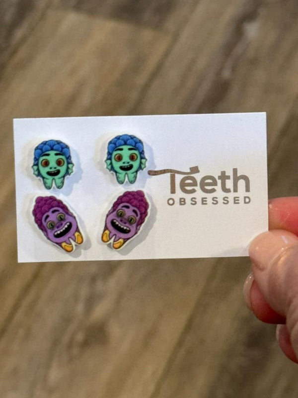 Luca Teeth Earrings