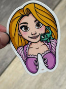 Rapunzeltooth, Pascal Tooth Sticker, Dental Assistant Sticker, Dental Assisting Sticker, Dental Hygiene Sticker, Dental Hygienist Sticker