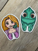 Rapunzeltooth, Pascal Tooth Sticker, Dental Assistant Sticker, Dental Assisting Sticker, Dental Hygiene Sticker, Dental Hygienist Sticker