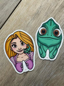 Rapunzeltooth, Pascal Tooth Sticker, Dental Assistant Sticker, Dental Assisting Sticker, Dental Hygiene Sticker, Dental Hygienist Sticker