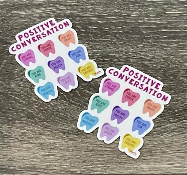 Dental Valentine Sticker