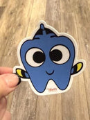 Fish Tooth Stickers, Dental Braces Sticker, Dental Gift, Octopus Tooth, Turtle Tooth, Dental Cling, Dentist Graduation, Dental Hygienist