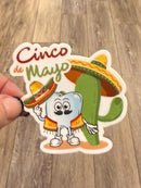 Dental Sticker, Cinco de Mayo Tooth, Taco Teeth, Dental HYGIENIST, Dentist Stickers, Dental Gifts, Tumbler Stickers, Dental Stickers