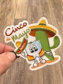 Dental Sticker, Cinco de Mayo Tooth, Taco Teeth, Dental HYGIENIST, Dentist Stickers, Dental Gifts, Tumbler Stickers, Dental Stickers