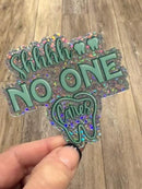 Dental Sticker, No One Cares Tooth Sticker, Teeth Stickers, Dental Assistant, Hygienist Sticker, Hygiene Gift, Dental Gift