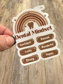 Dental Mindset Sticker, Tooth Sticker, Dental HYGIENIST, Teeth Stickers, Dental Gifts, Tumbler Stickers, RDH Sticker, Dental Gift