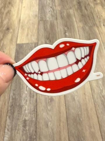 Smile Dental Stickers, Dental Stickers, Tooth Stickers, Dental Hygiene Stickers, Dental Hygienist, Dental Laptop, Dental Gift