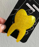 Yellow Tooth Phone Grip, Dental Grip, Tooth Phone Holder, Dental Phone Grip, Toothy Phone, Dental Hygiene Gift, Dental Assistant, Hygienist