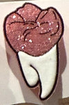 Glitter Pink Denture Earrings