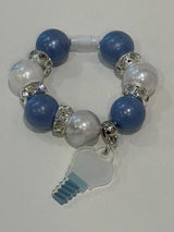 Stanley Charms: Mrs flossy, Dental Hygienist with Loupes, tooth bead with yellow decor