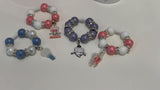 Stanley Charms: Mrs flossy, Dental Hygienist with Loupes, tooth bead with yellow decor