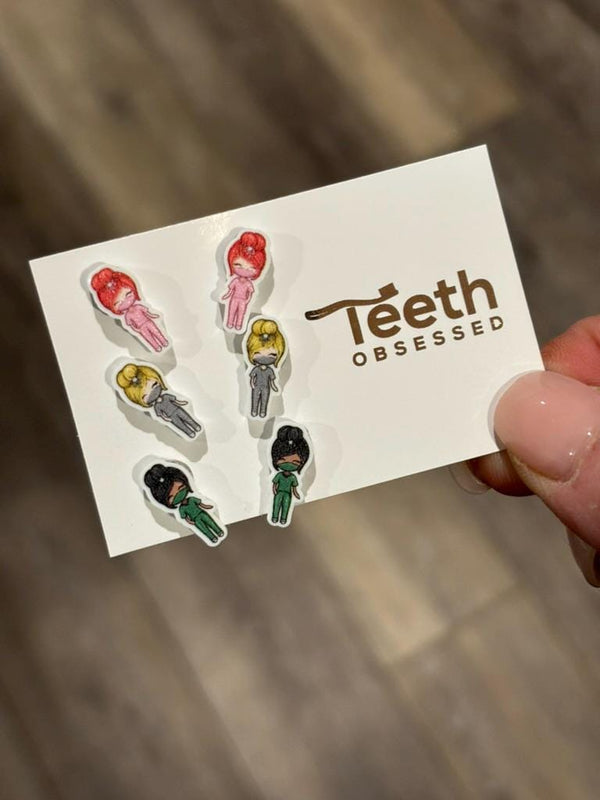 Dental Team Earrings
