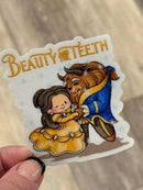 Lion Tooth Sticker, Dental Assistant Sticker, Dental Assisting Sticker, Dental Hygiene Sticker, Dental Hygienist Sticker