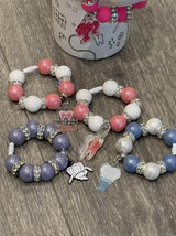 Dental Themed Cup Charm // Beaded Cup Charm // Water Cup Handle Charm // Cup Accessory // Listing 1 of 2 // Ready to Ship L217 11/24