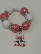 Dental Themed Cup Charm // Beaded Cup Charm // Water Cup Handle Charm // Cup Accessory // Listing 1 of 2 // Ready to Ship L217 11/24