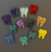 3 Teeth Magnets, Tooth Dental Magnets, Dental Accessory, Dental hygiene gift, Dental Assistant Gift, Dental Gifts, Dentist Office