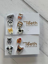 Farm Animal Tooth Earrings, Tooth Earrings, Teeth Earrings, Dental Gift, Dental Assistant, Dental Hygiene, Dental Hygienist