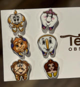Cute Dental Earrings, Funny Dentist Earrings, Teeth Obsessed Dental Jewelry, Quirky Smile Earrings, Dental Hygiene Gift